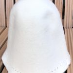 Felt bath hat (White)
