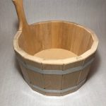 Деревянная шайка 5л