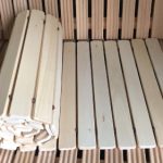 Решетка деревянная для сауны 1 м