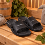Saunasussid „Florida 07 Black“ – praktiline mugavus sauna, basseini ja SPA jaoks 🩴♨️