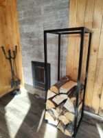 Metallist küttepuude hoidik – stiilne ja praktiline puude hoiustamine saunas ja kodus 🪵🔥 - Pilt 2