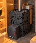 OAK Wood-Burning Sauna Stove with 60 L Stainless Steel Water Tank – Traditional Sauna Heating 🔥♨️